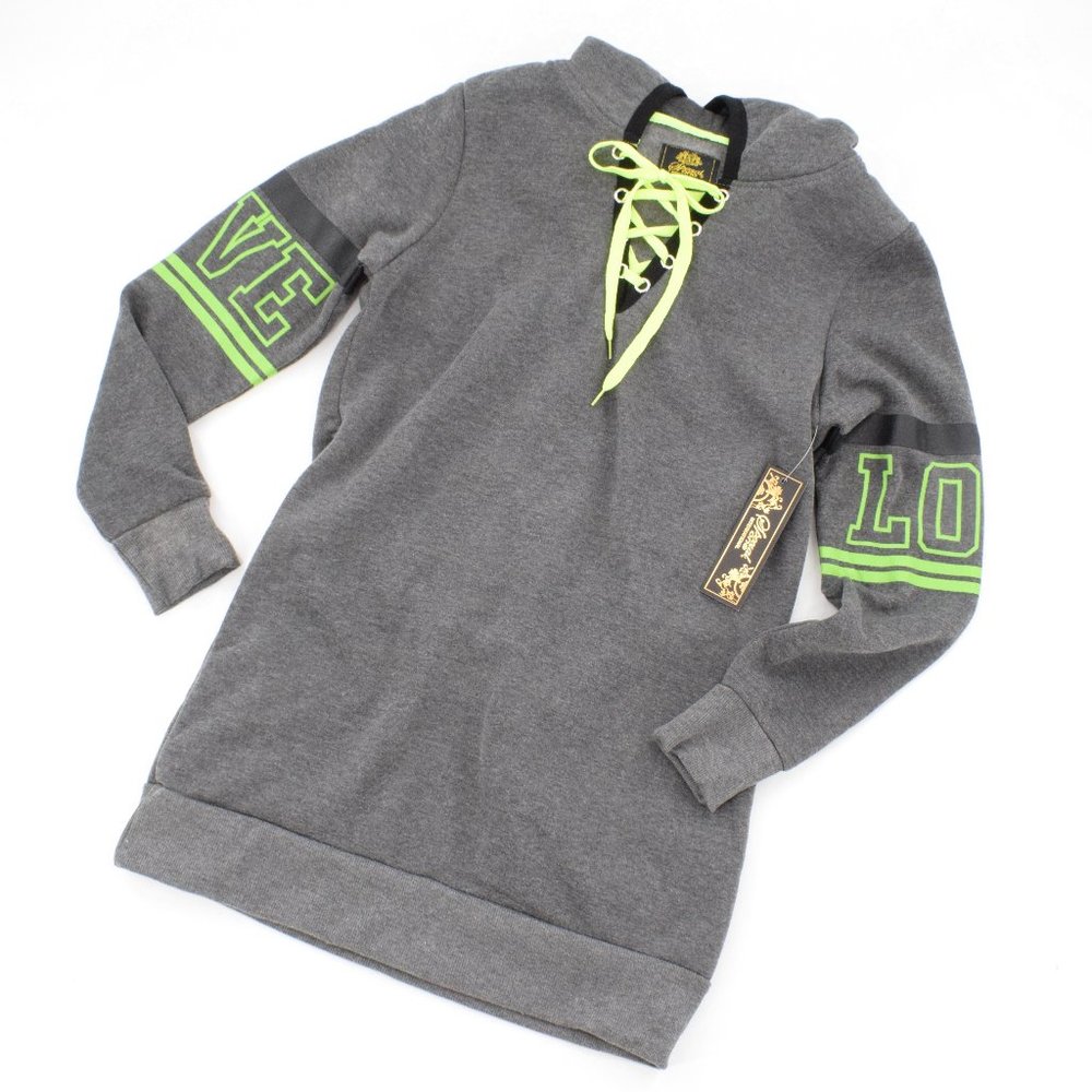Special One Hoodie Sweatshirt Mini Dress M  NWT